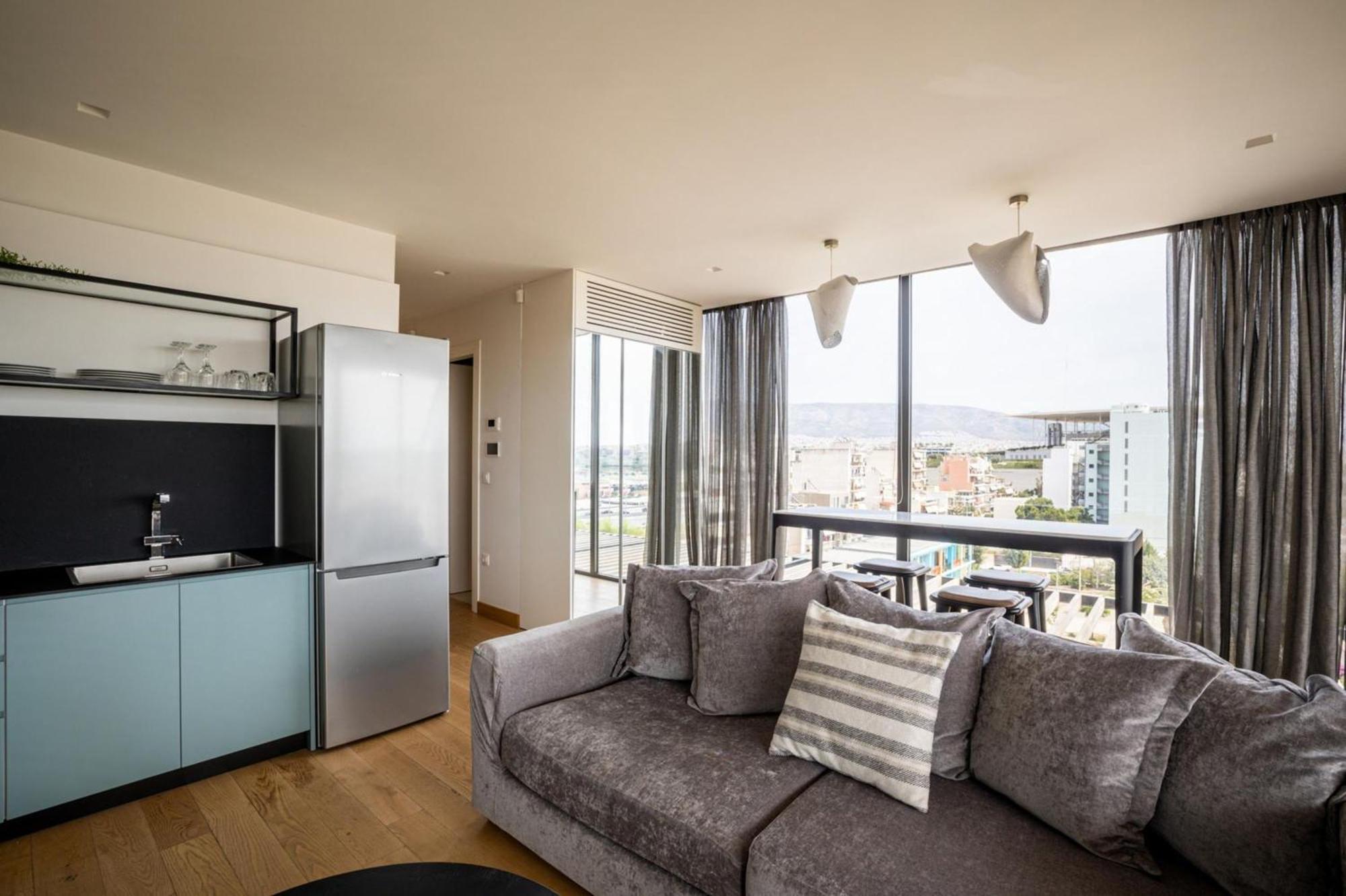 Earth Boutique Apartments Next To Stavros Niarchos Atenas Exterior foto